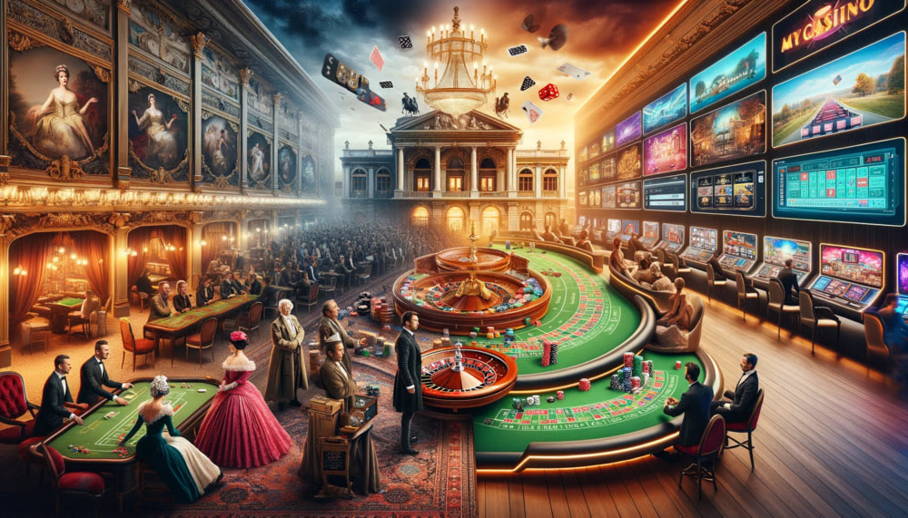 Modernes, traditionelles deutsches Glücksspiel