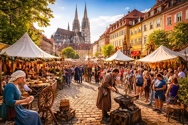 mittelalterliche Strassen