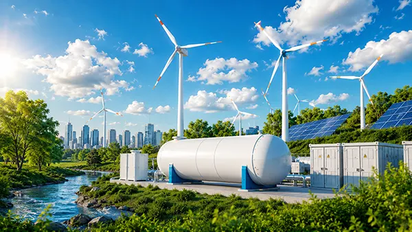 Wasserstoff-Energieinfrastruktur
